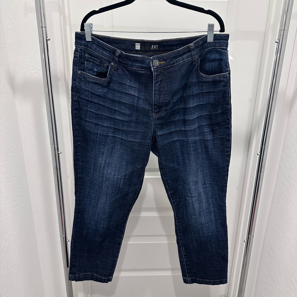 Kut from the Kloth Men's Deep Indigo Relaxed Jeans